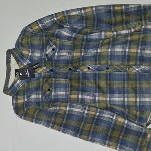 O'Neill Superfleece Sherpa Lined Plaid Jacket  Size-XL NWT